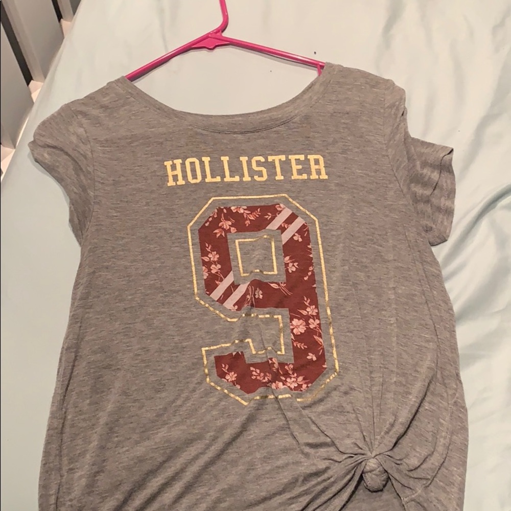 hollister silk tee